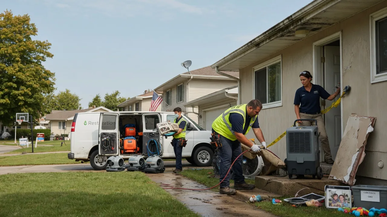 Water Damage Restoration in Roseville, MI near me